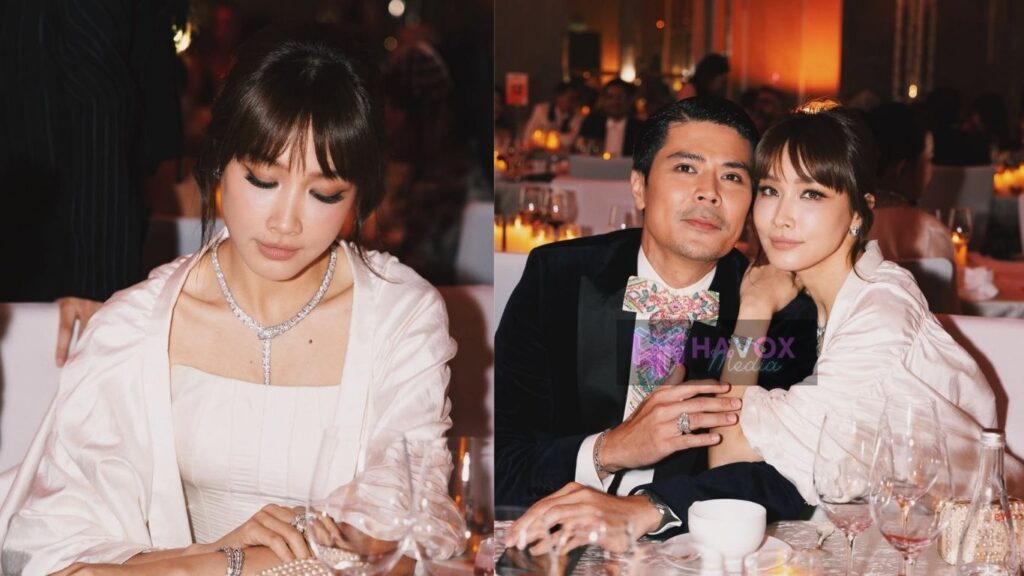 Scha Dan Awal kelihatan seperti pasangan belia
